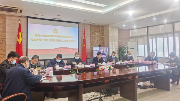 重庆水务集团召开落实市委第八巡视组巡视市水务资产公司反馈意见整改工作动员部署会