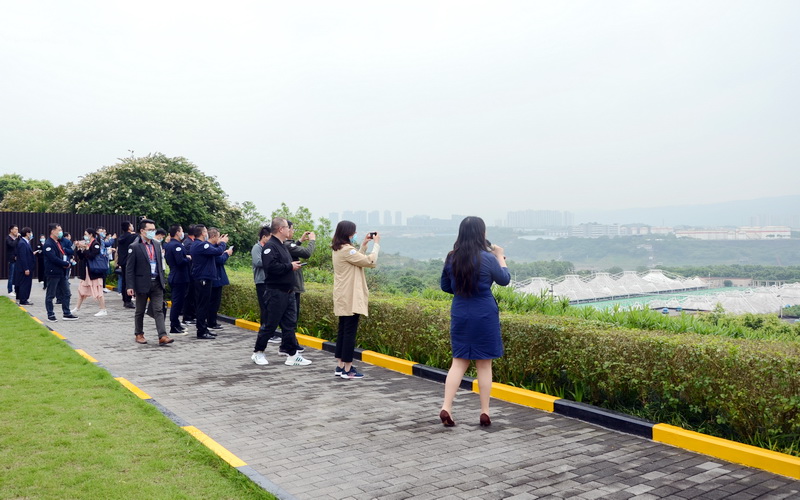 全国水业同行集中参观访问重庆水务集团所属单位
