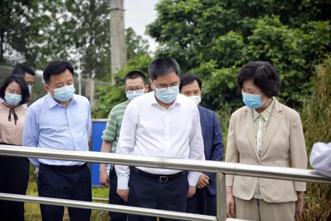 市人大常委会主任张轩调研西永污水处理厂