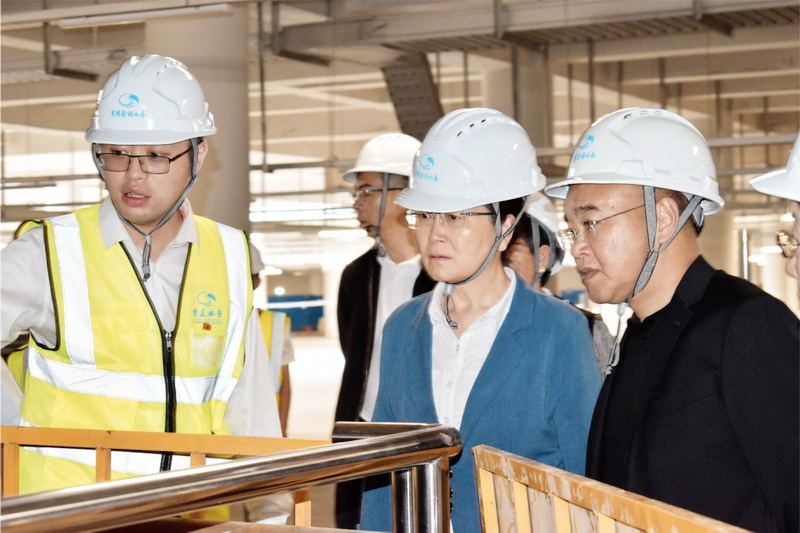 民进中央副主席李玛琳调研昆明渝润水务公司