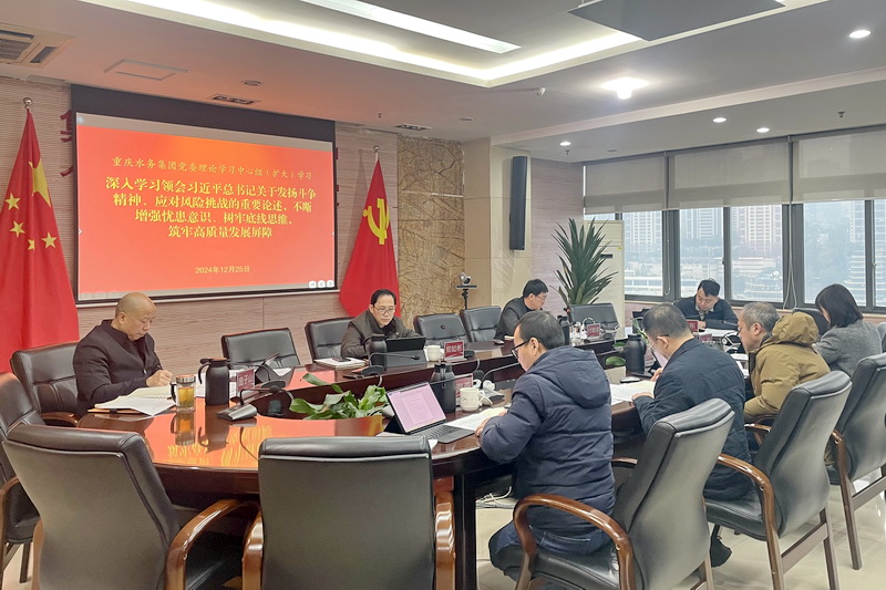 重庆水务集团党委传达学习贯彻中央经济工作会议精神