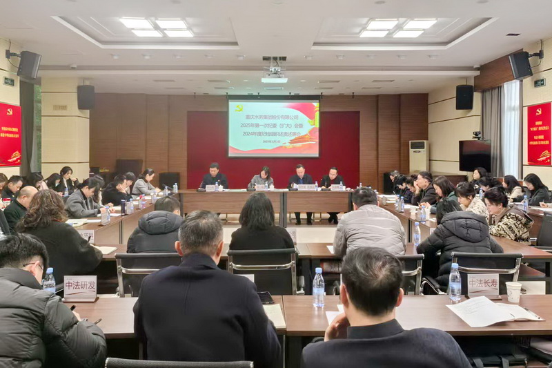 重庆水务集团纪委召开2025年第一次扩大会议暨2024年度纪检组织述责述廉会